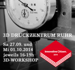 Innovative Citizen Workshop 3D-Drucken